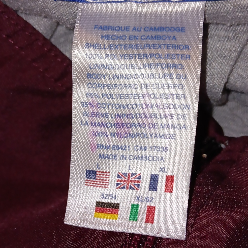 Men's Reebok zipup jacket - Picture 6 of 6